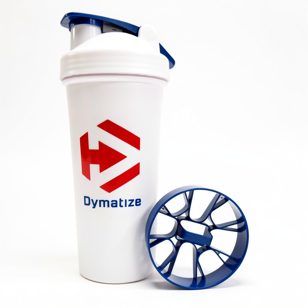 Dymatize shaker blanco