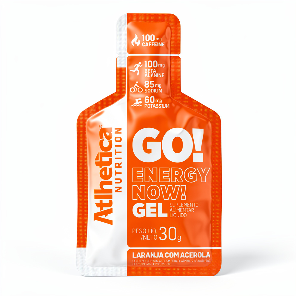 Athletica GO! Energy Gel naranja