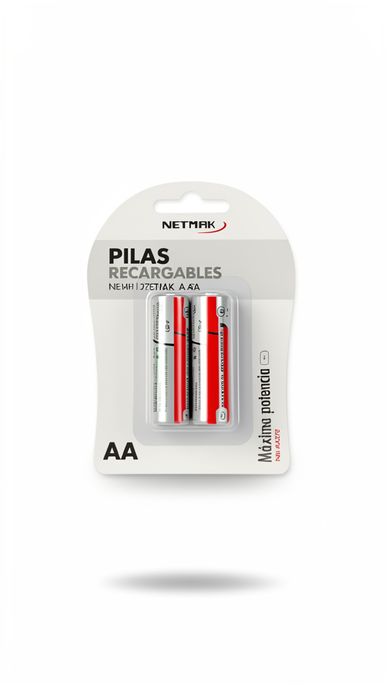 PILAS RECARGABLES NETMAK AA