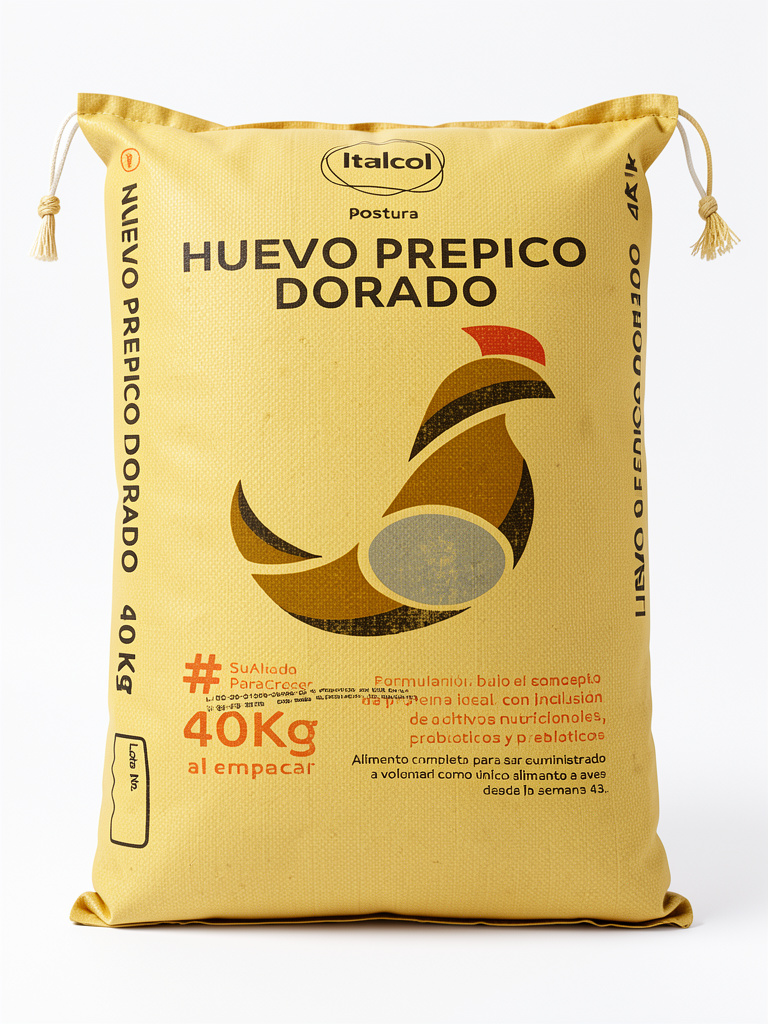 Huevo Prepico Dorado 40kg