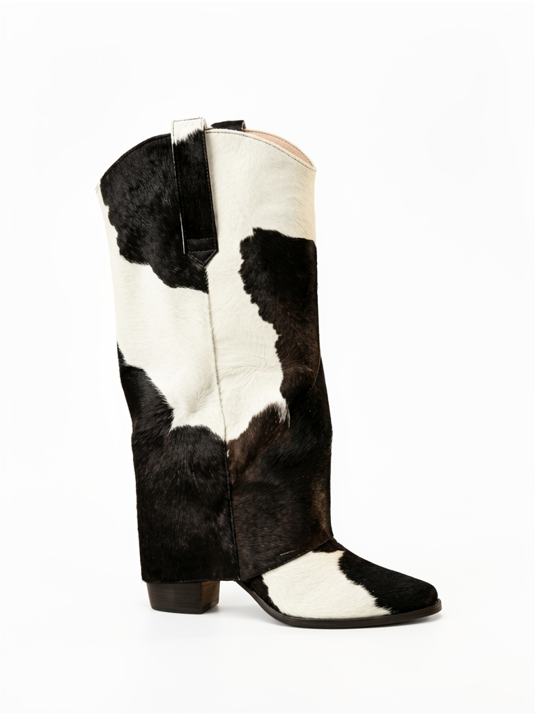 Bota Cow print