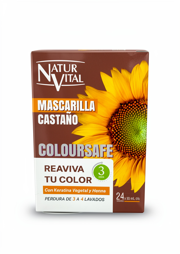 Mascarilla castaños Colorsafe