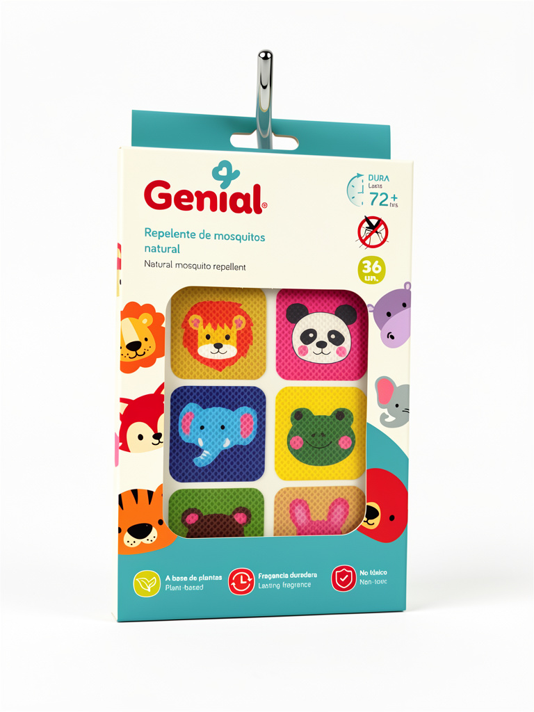 Repelente natural 36U stickers GENIAL