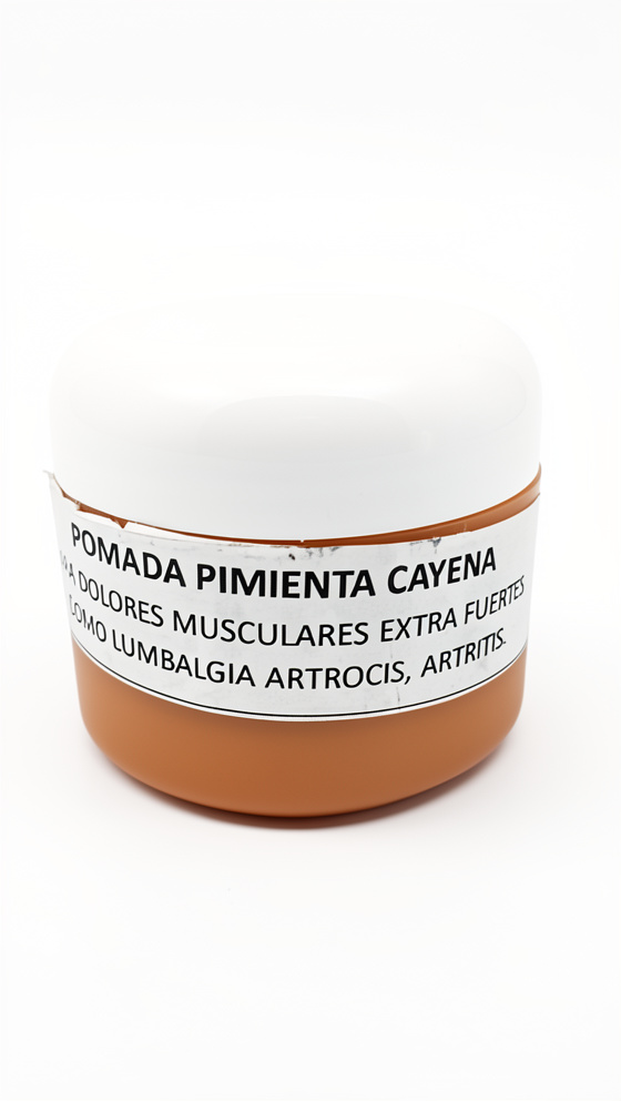pomada pimienta cayena