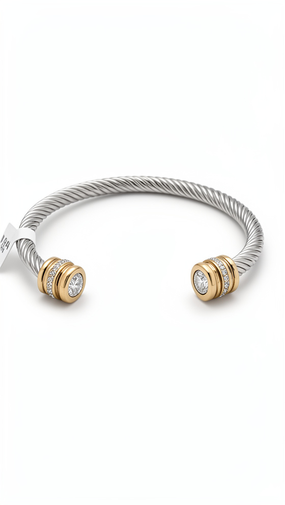 pulsera herradura diamante