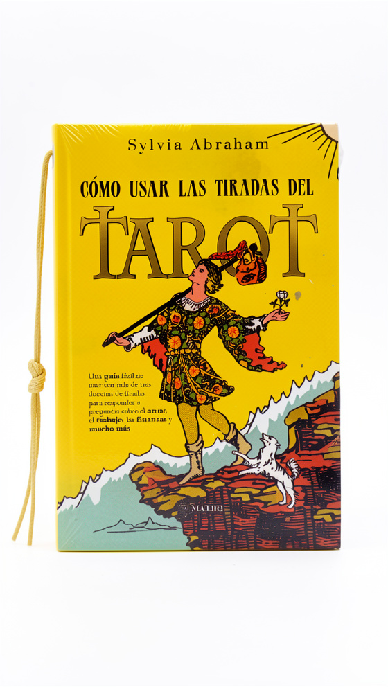 Libro TAROT Amarillo Pasta blanda