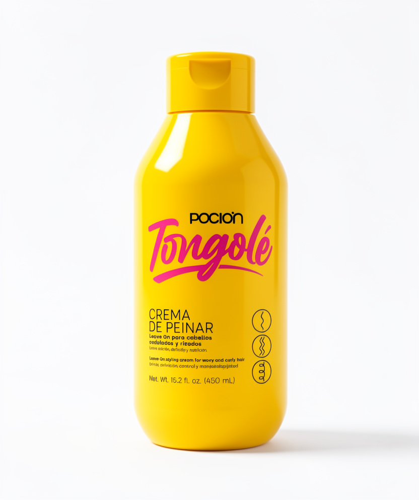 Tongole la pocion crema de peinar para rizos