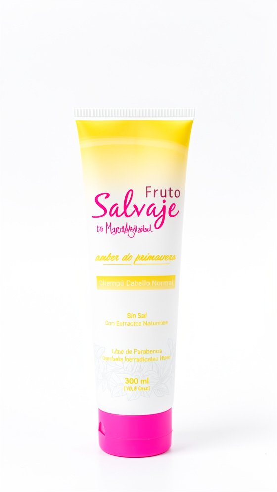 Fruto Salvaje shampoo Amber De Primavera Cabello Normal 300 Ml