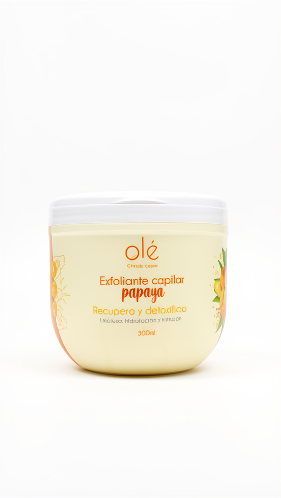 Olé Exfoliante Capilar De Papaya