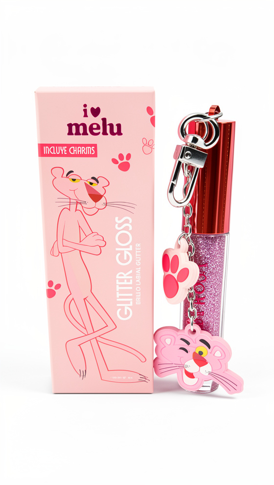 Melu glitter gloss mistery pink pantera rosa