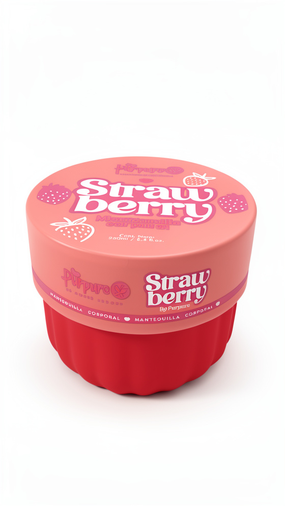 Purpure Mantequilla Corporal strawberry
