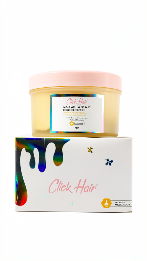 Click hair mascarilla miel brillo intenso 300 ml
