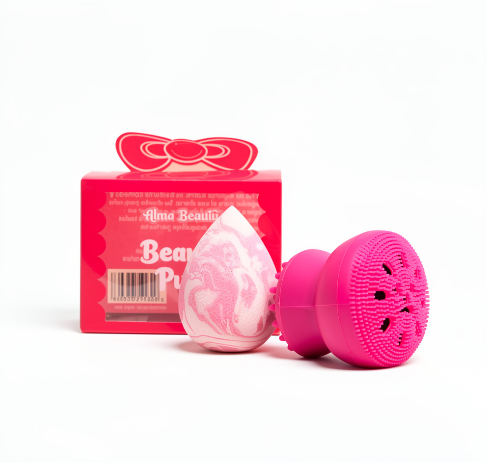 Alma beauty cepillo facial + beauty blender