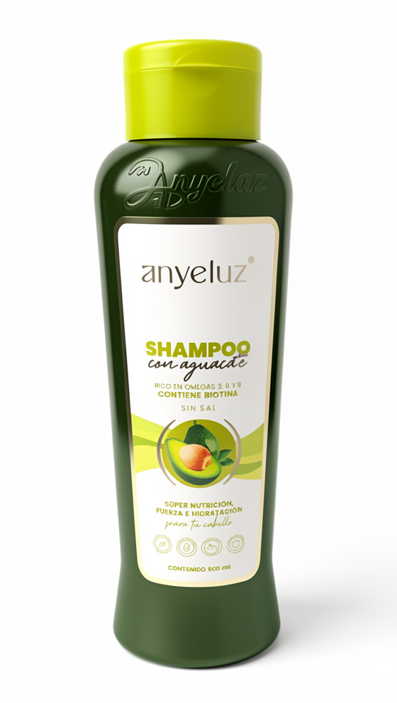 Anyeluz shampooo de aguacate