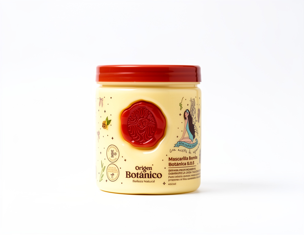 Origen botanico mascarilla bomba