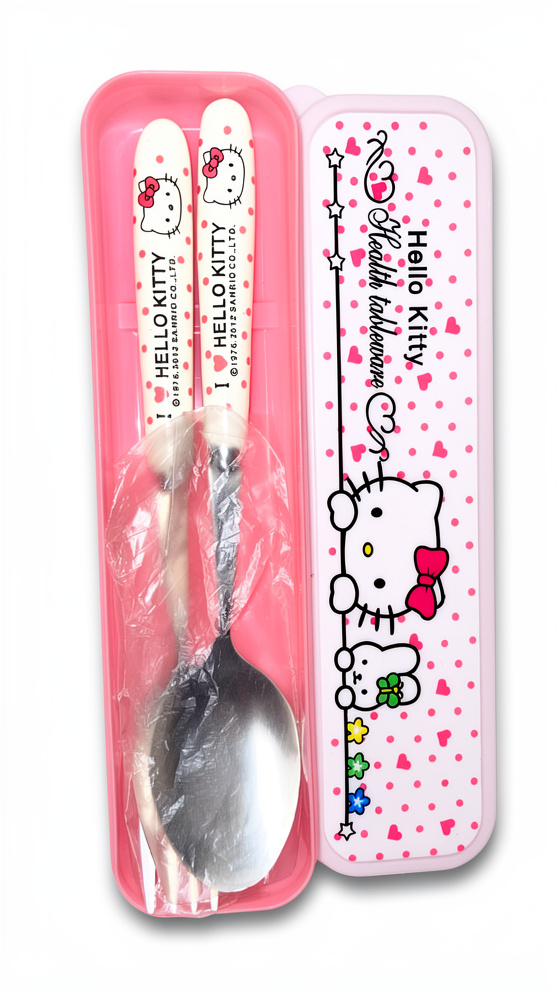 Cubiertos hello kitty