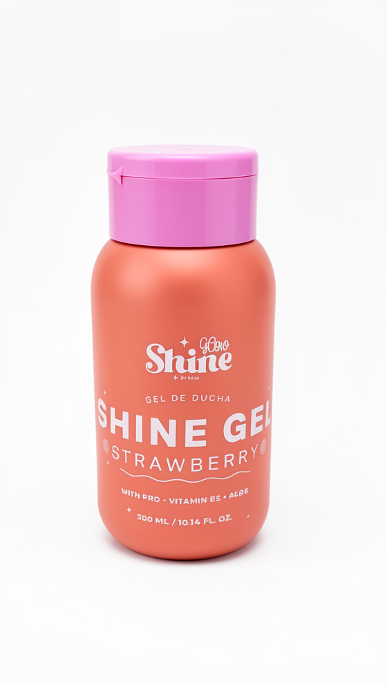 Glow shine jabon de baño strawberry
