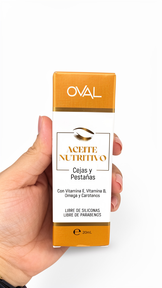 OVAL Oleo Para Cejas- Pestaña Blanco