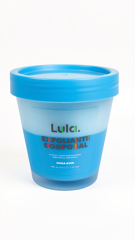 Lula exfoliante corporal mora azul