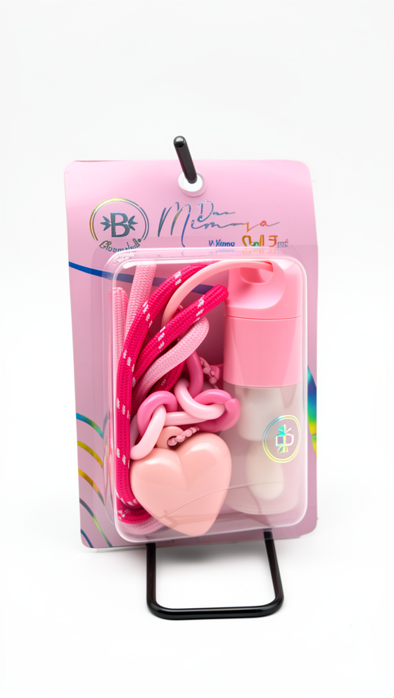 Bloomshell duo mimosa tinta con gloss y llavero