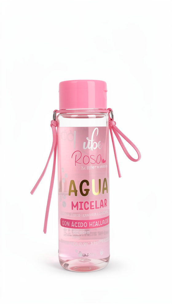 Nube rosa agua miscelar viajera