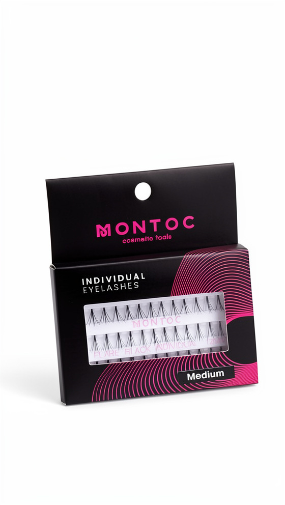 Montoc pestañas individuales medium 12mm