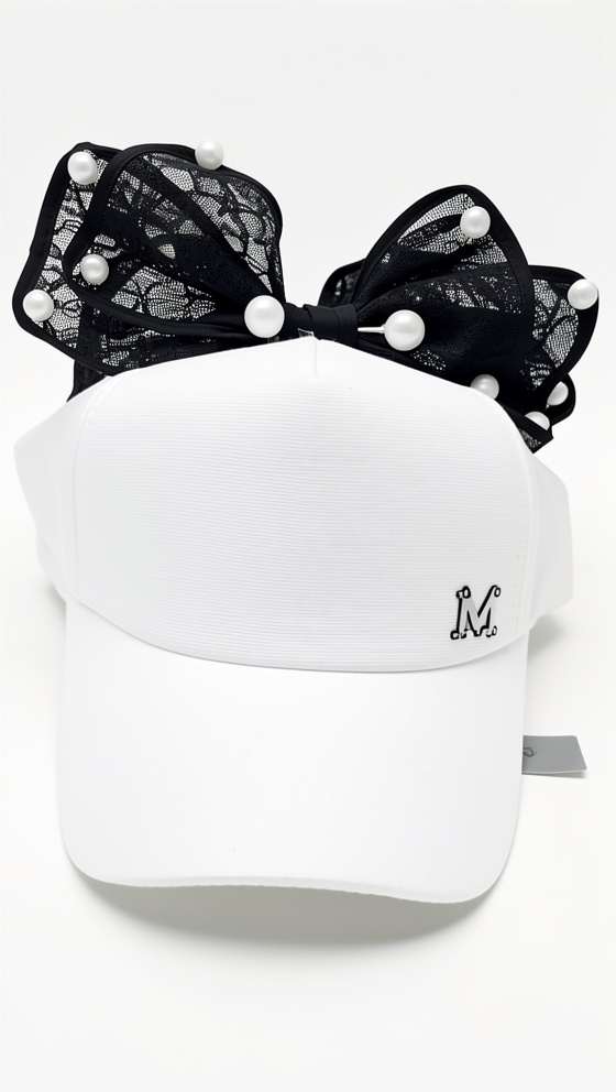 gorra corbatin blanca