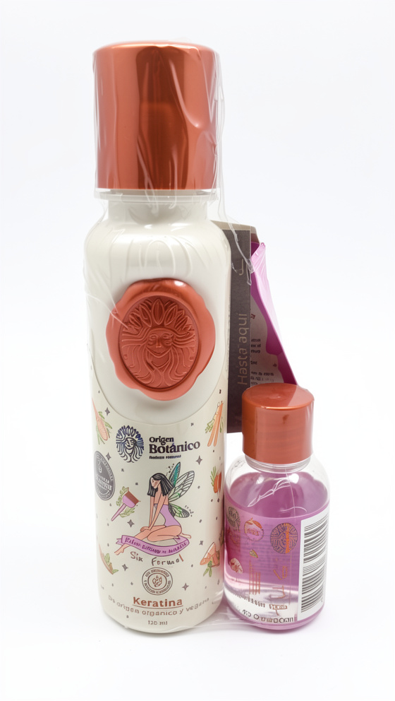 Origen botanico Keratina Pequeña 120ml