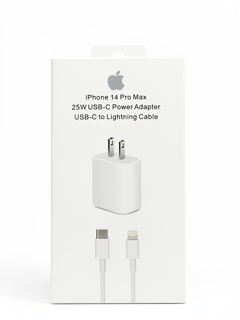 Cargador completo 25 W (C a Lightning)
