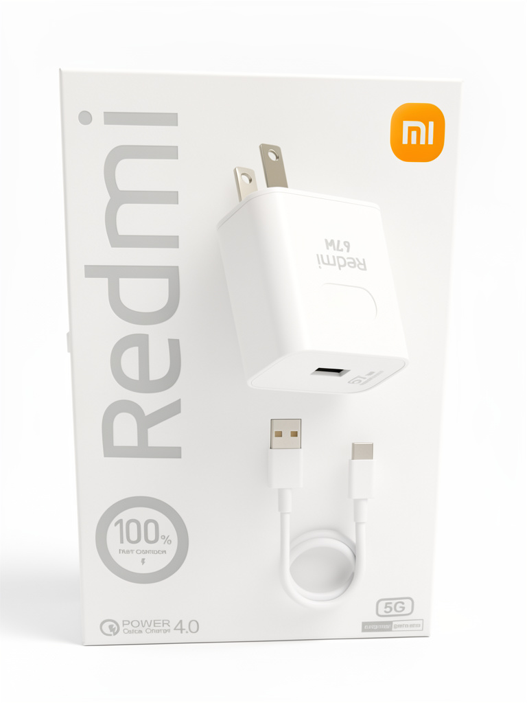 Xiaomi cargador blanco 67W