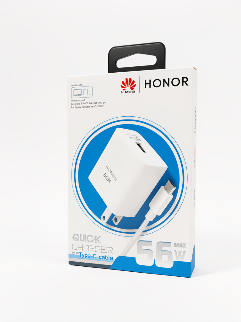 HONOR cargador blanco 66W