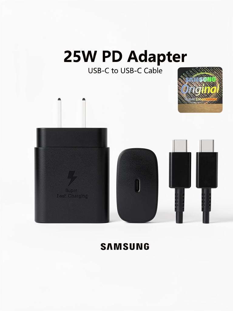 25 W Samsung Cargador Completo