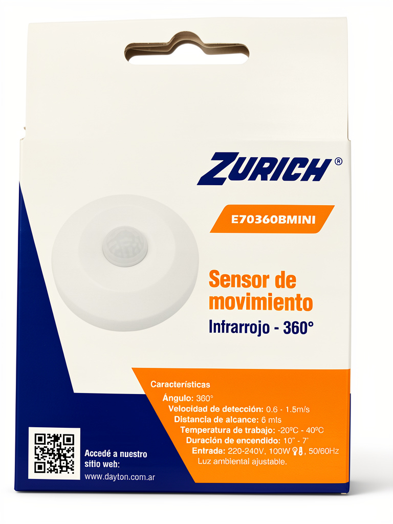 Sensor de movimiento zurich