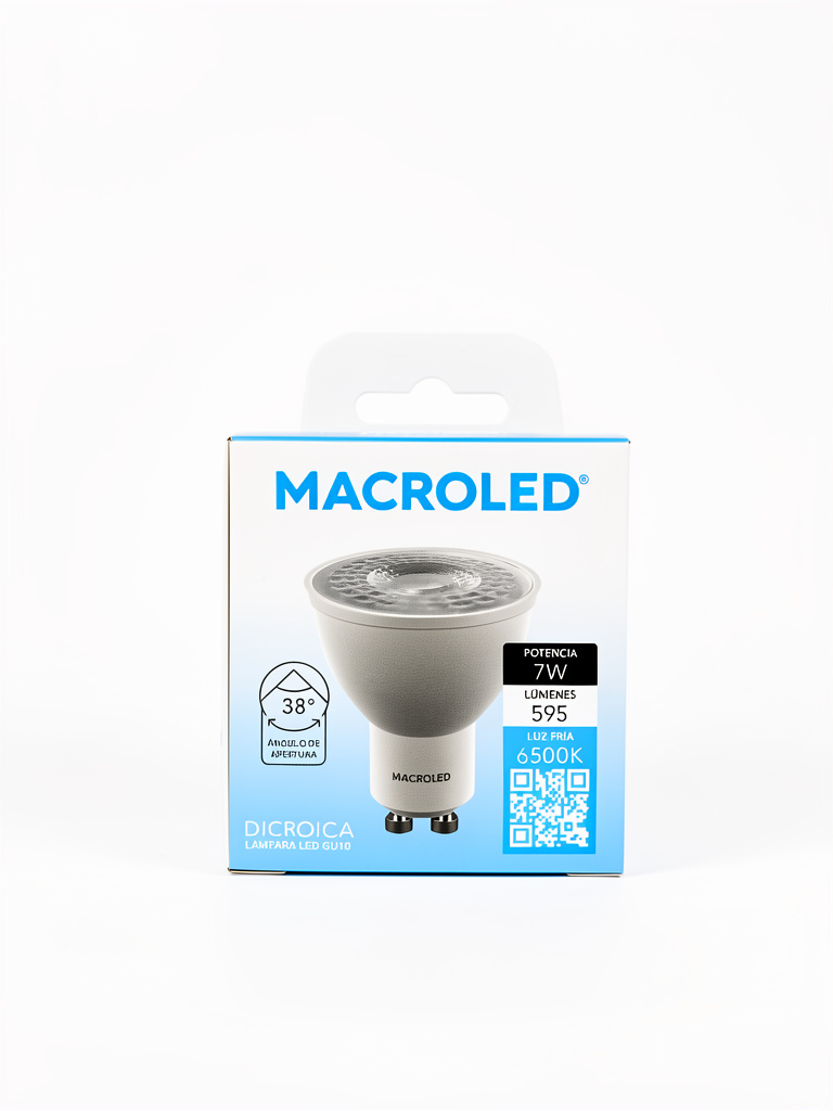 Foco dicroica 7w
