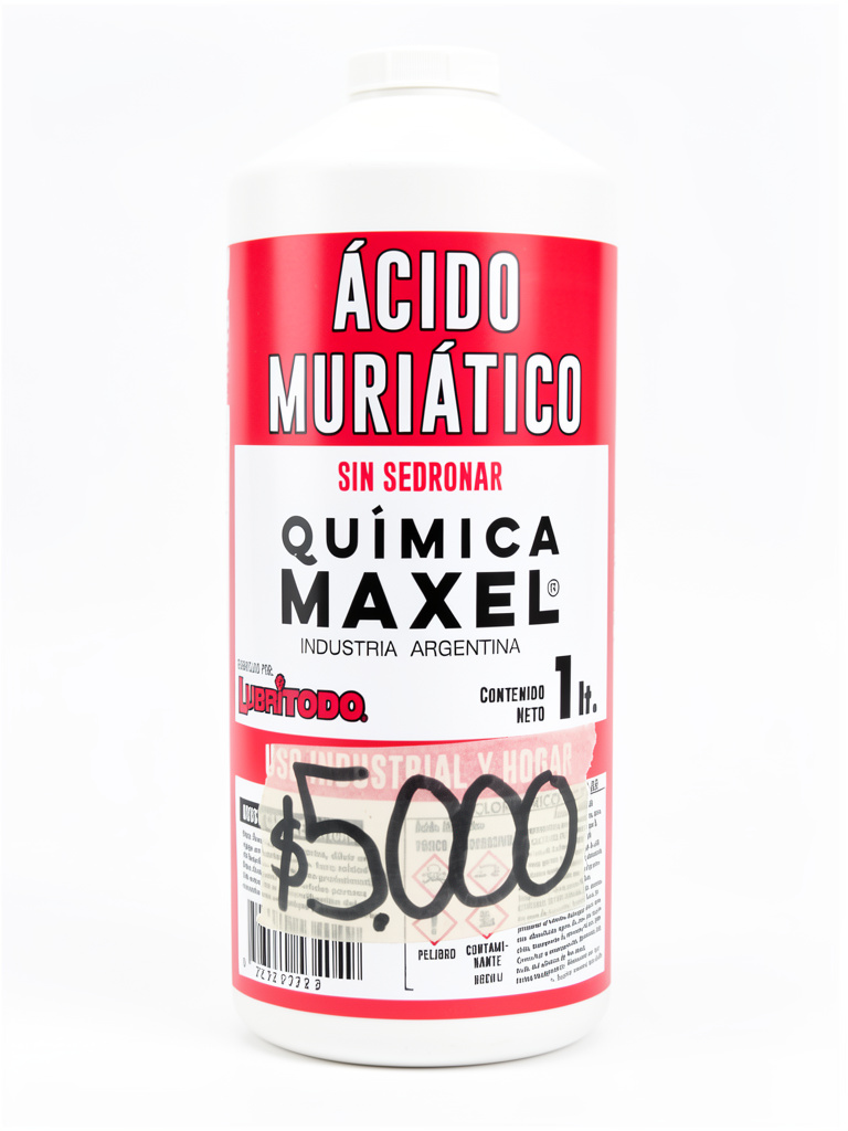 ÁCIDO MURIÁTICO 1LTS