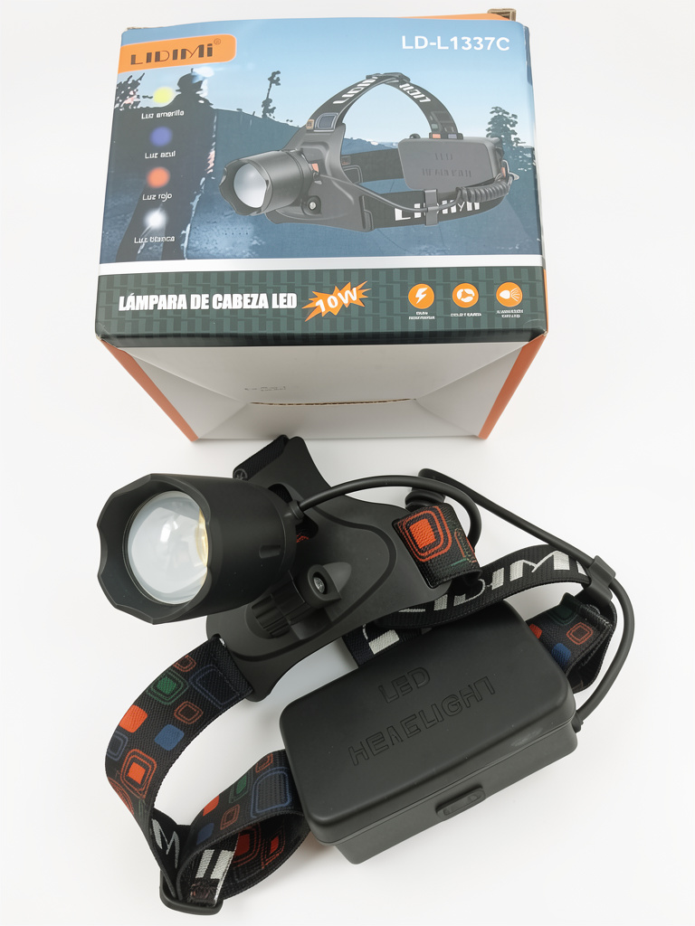 LINTERNA LED LUDIMI LD-L1337C