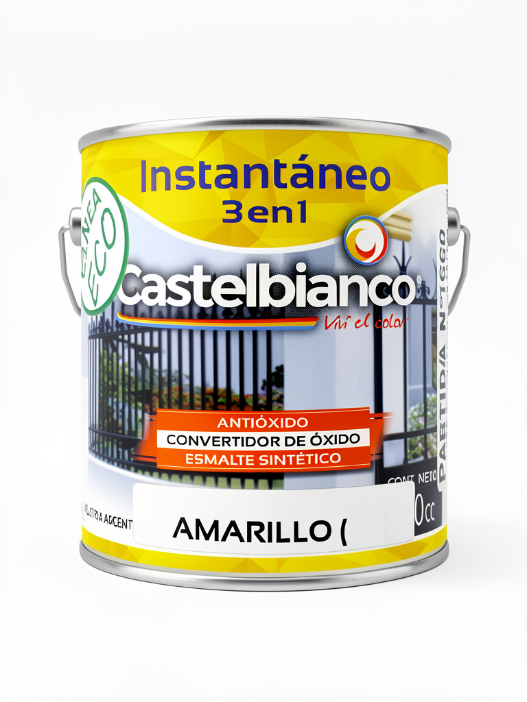 SINTETICO 3 EN 1 AMARILLO X 1/2LTS