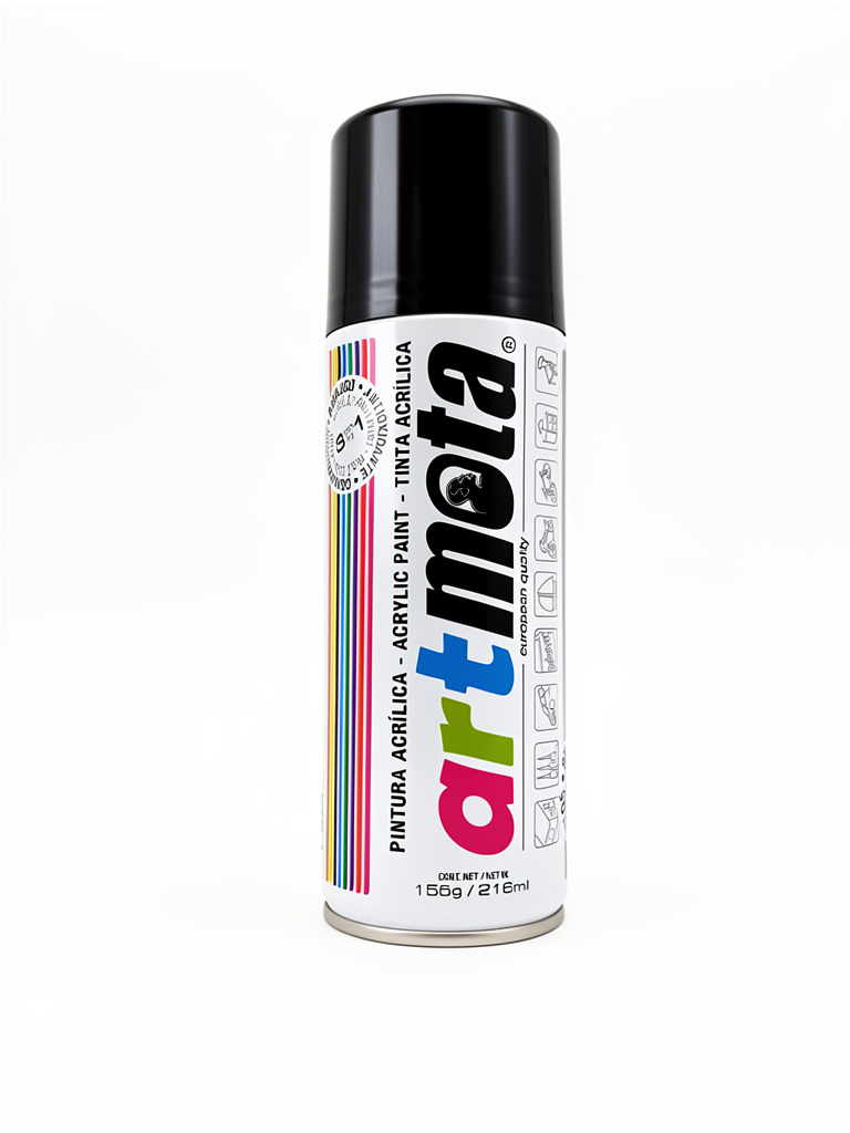 AEROSOL NEGRO BRILL ARTMOTA CHICO