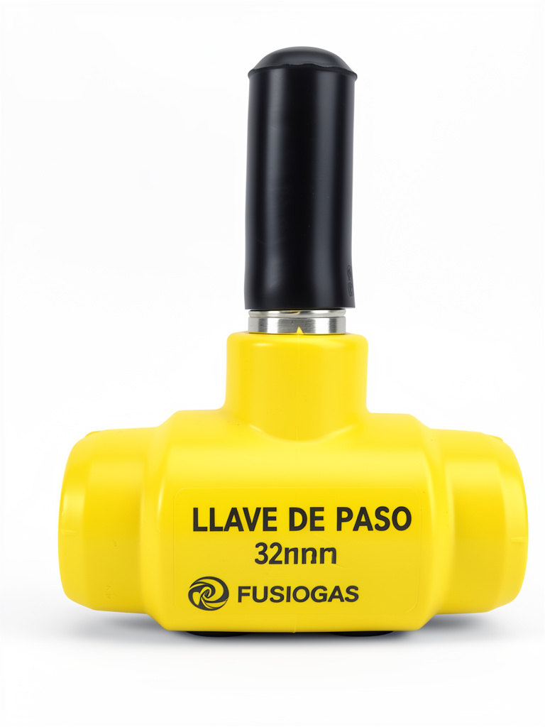 Llave de Paso Esferica 32mm p/gas FUSIOGAS
