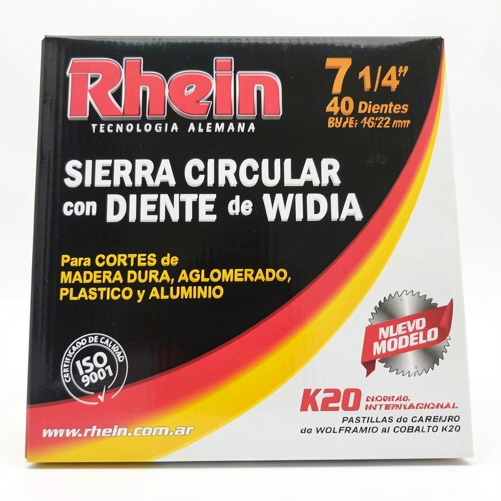 Disco de Sierra 7 1/4 40 Dientes