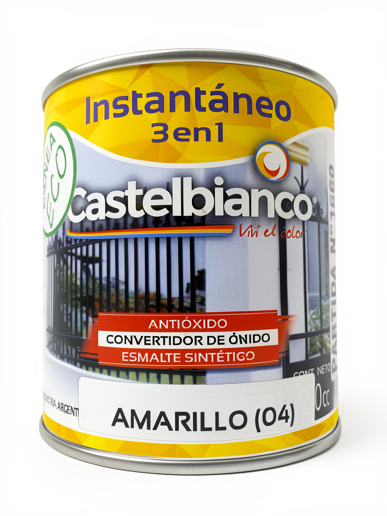 SINTETICO 3 EN 1 AMARILLO X 1/4LTS