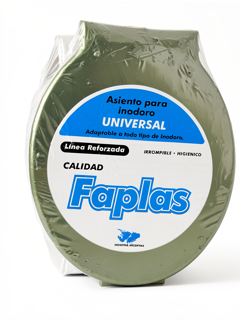 Asiento tapa inodoro reforzada