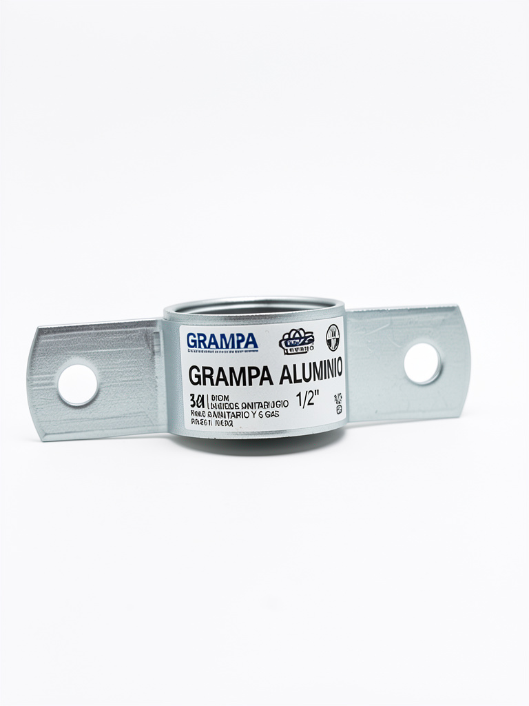 GRAMPA ALUMINIO 1/2"