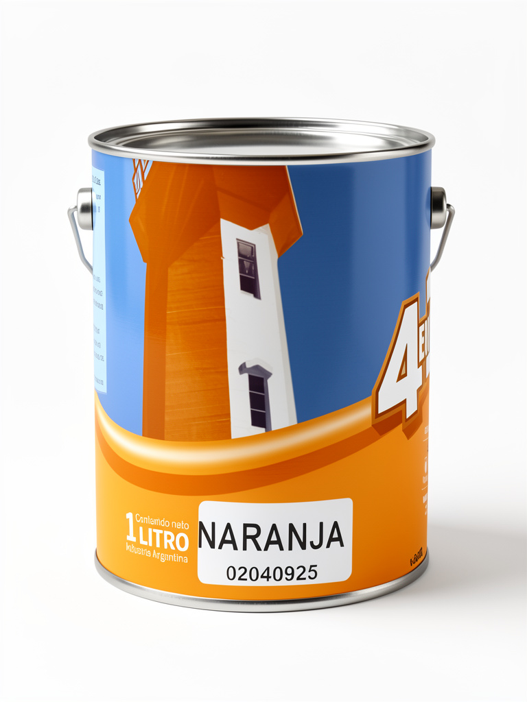 SINTETICO 3 EN 1 NARANJA X 1/4LTS