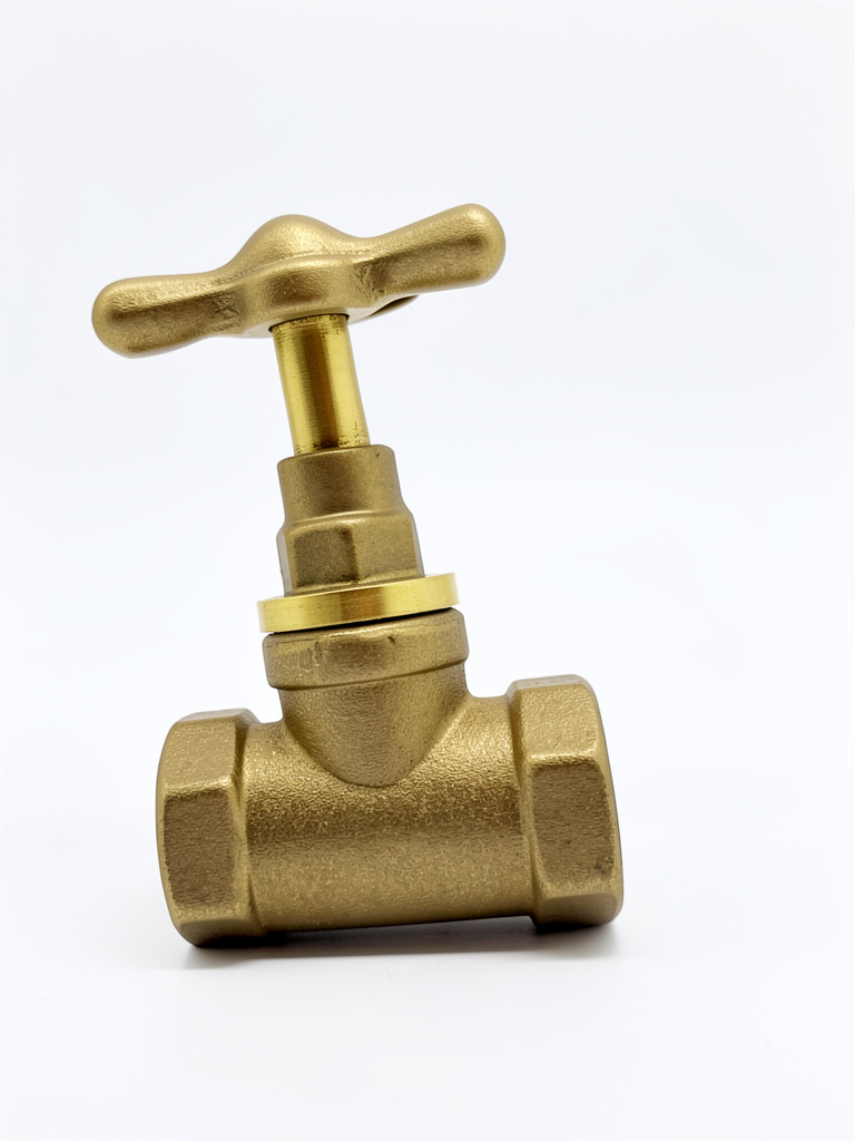 LLAVE DE PASO BRONCE 1"
