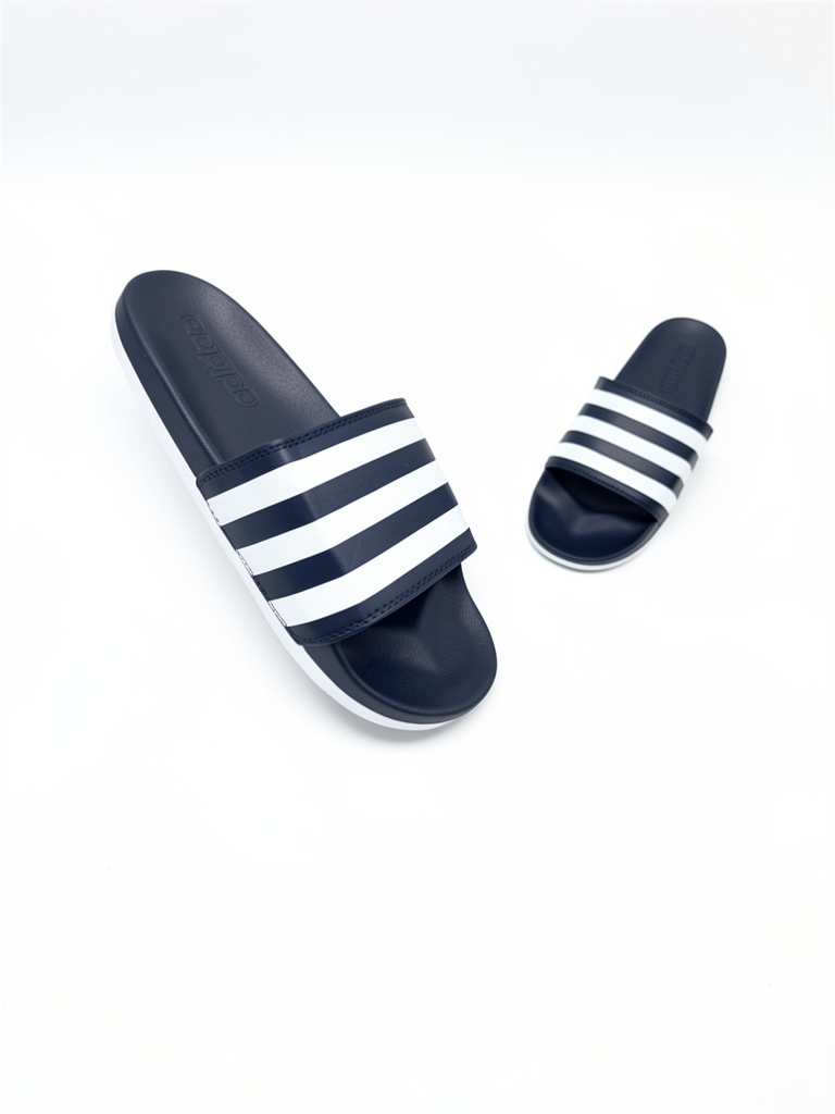 Chancleta Adidas azules