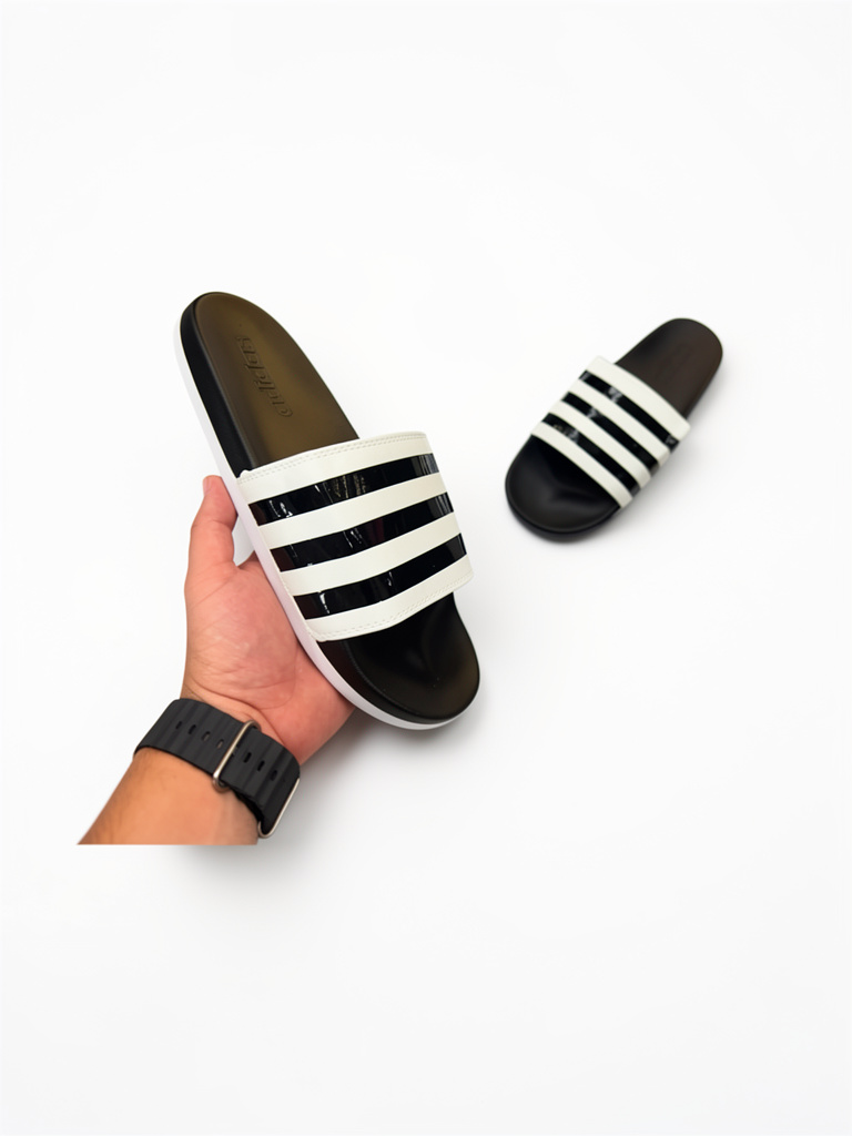 Chancletas Adidas 3 líneas