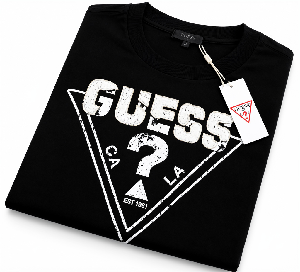 Camiseta Guess negra