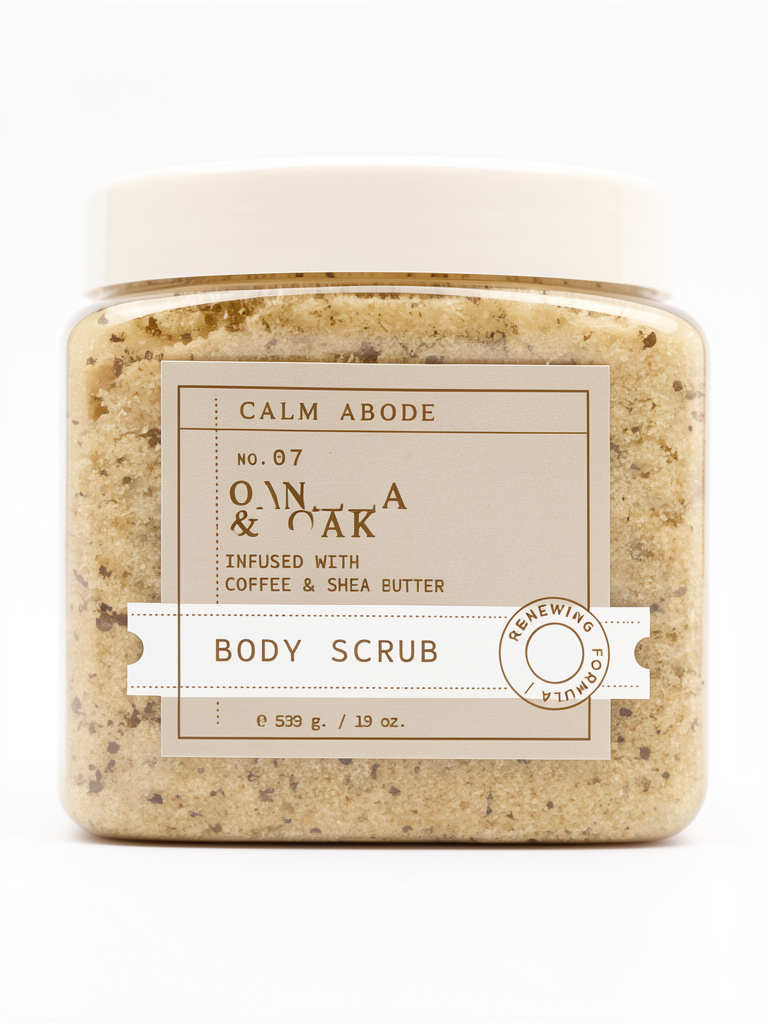 Vanilla & Oak Body Scrub