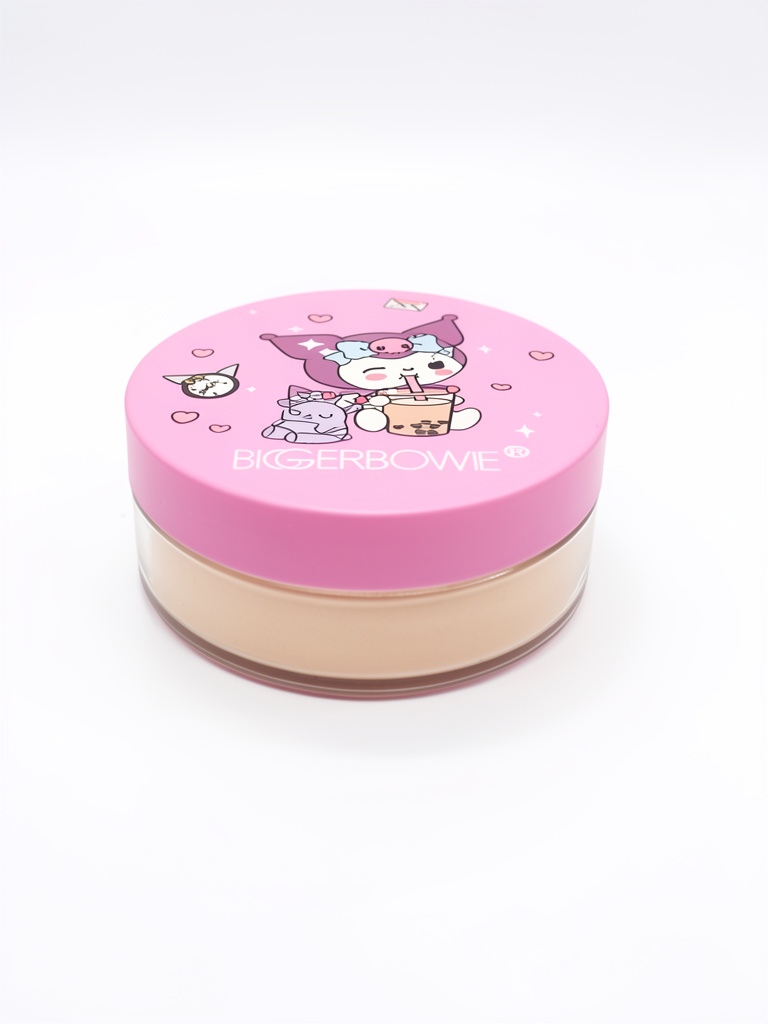 Maquillaje :polvo rosado